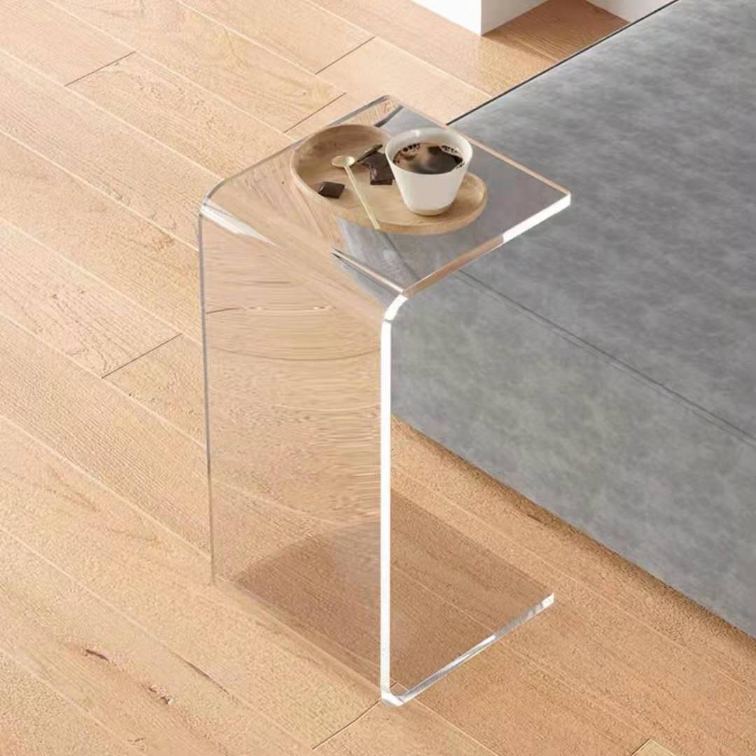 SkandiShop Nordic Transparent Sidetable